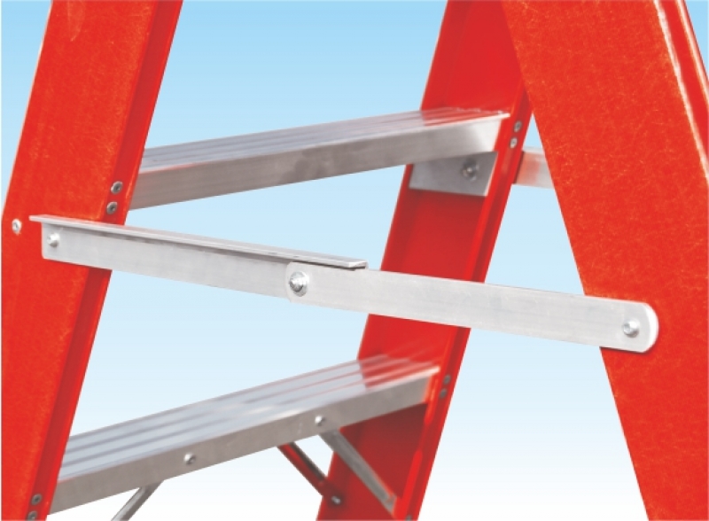 Barre distanziatrici di sicurezza anti-chiusura e anti-divaricamento ad apertura automatica realizzate in alluminio anti-ruggine