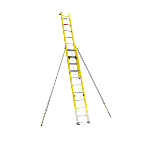 Scala in vetroresina con fune FSFP Facciata e Palo