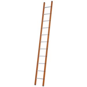 Scala in vetroresina semplice d'appoggio 16 gradini